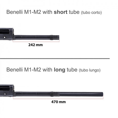 Benelli M2 & M2 SP handguard with short tube | M-Lok - Ubitzu