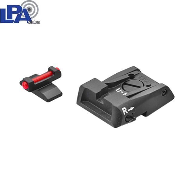 Beretta 92X Performance adjustable sights | fiber optic - Ubitzu