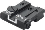 Browning Hi-Power [Sport Vigilante Mark III Practical HP40] justerbart bagsigte | hvide linjer - Ubitzu