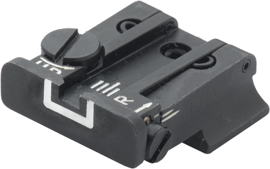 CZ [75 75B 85] adjustable rear sight | white lines - Ubitzu