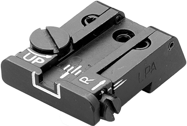 CZ P-10 justerbart bagsigte | hvide linjer - Ubitzu