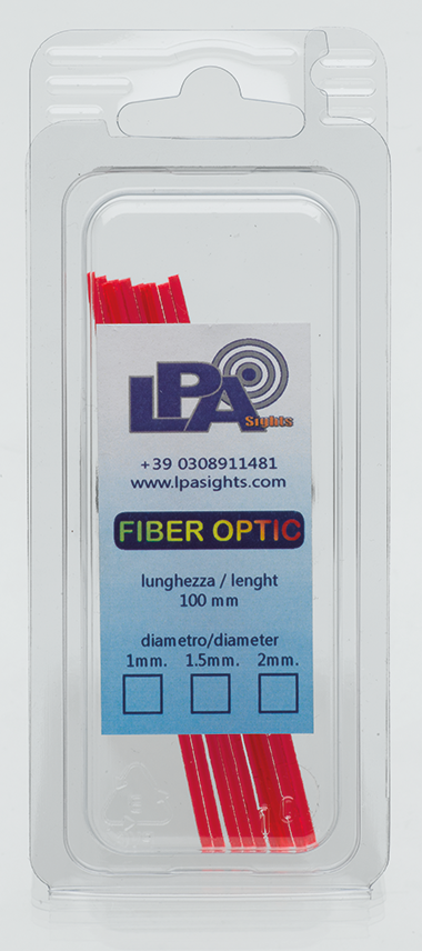 Fiberoptisk erstatningsstav | 1.0mm [rød] - Ubitzu