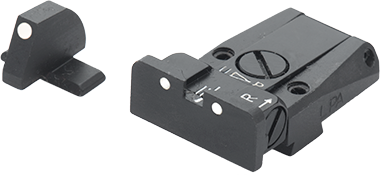 FN 502 adjustable sights | white dots - Ubitzu