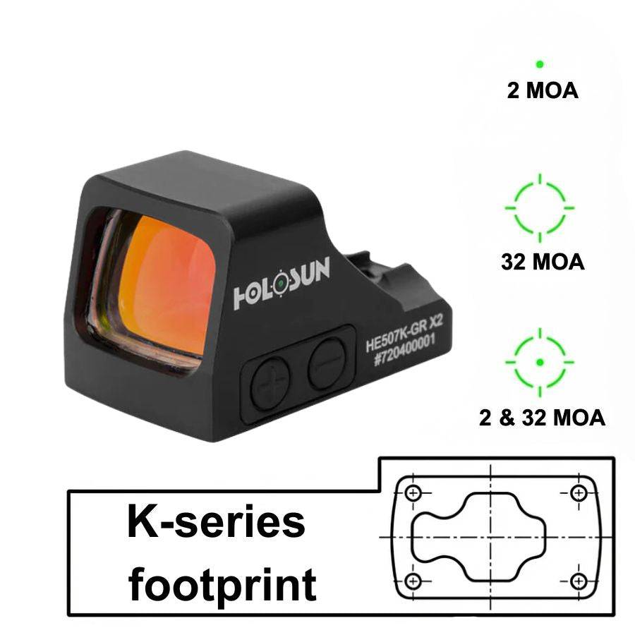 Holosun 507K X2 [grøn] - Service