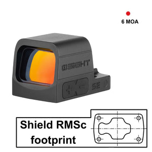 Red dot sights with Shield RMSc footprint