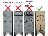 Sig P320 [models with removable rear sight] Optics Ready plate | type C [RMR RTS & Docter footprint] - Ubitzu