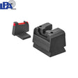 Smith & Wesson M&P M2.0 Optics Ready semi-justerbare co-witness sigtemidler | fiberoptik - Ubitzu