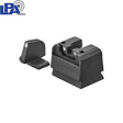 Smith & Wesson M&P M2.0 Optics Ready semi-adjustable co-witness sigtemidler | hvide prikker - Ubitzu