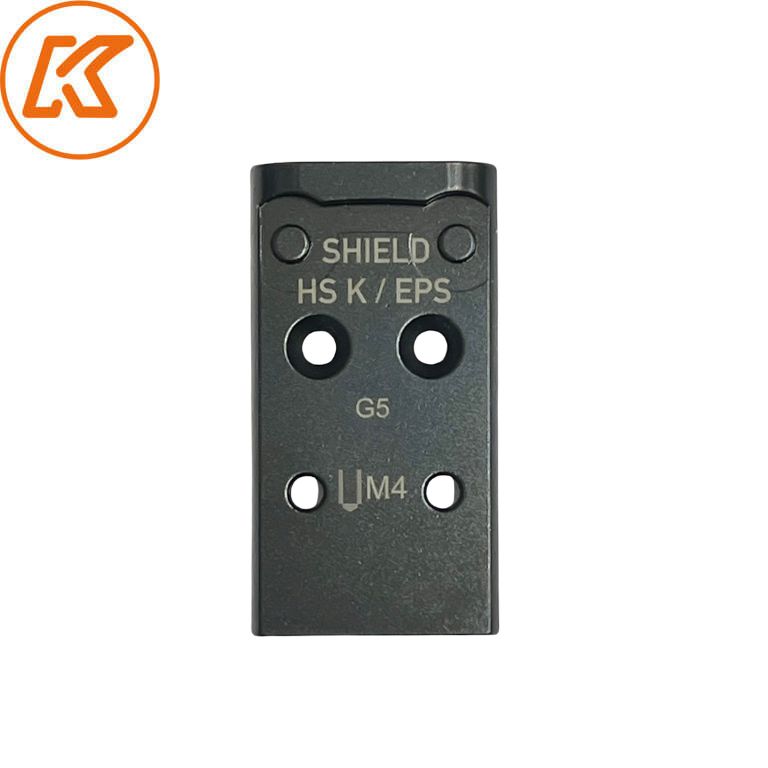 Steel rødpunktsigte adapterplade for Glock MOS | Shield RMSc & Holosun K-series footprint - Ubitzu