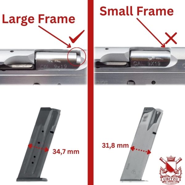 Tanfoglio open alu magwell for Large Frame - Ubitzu