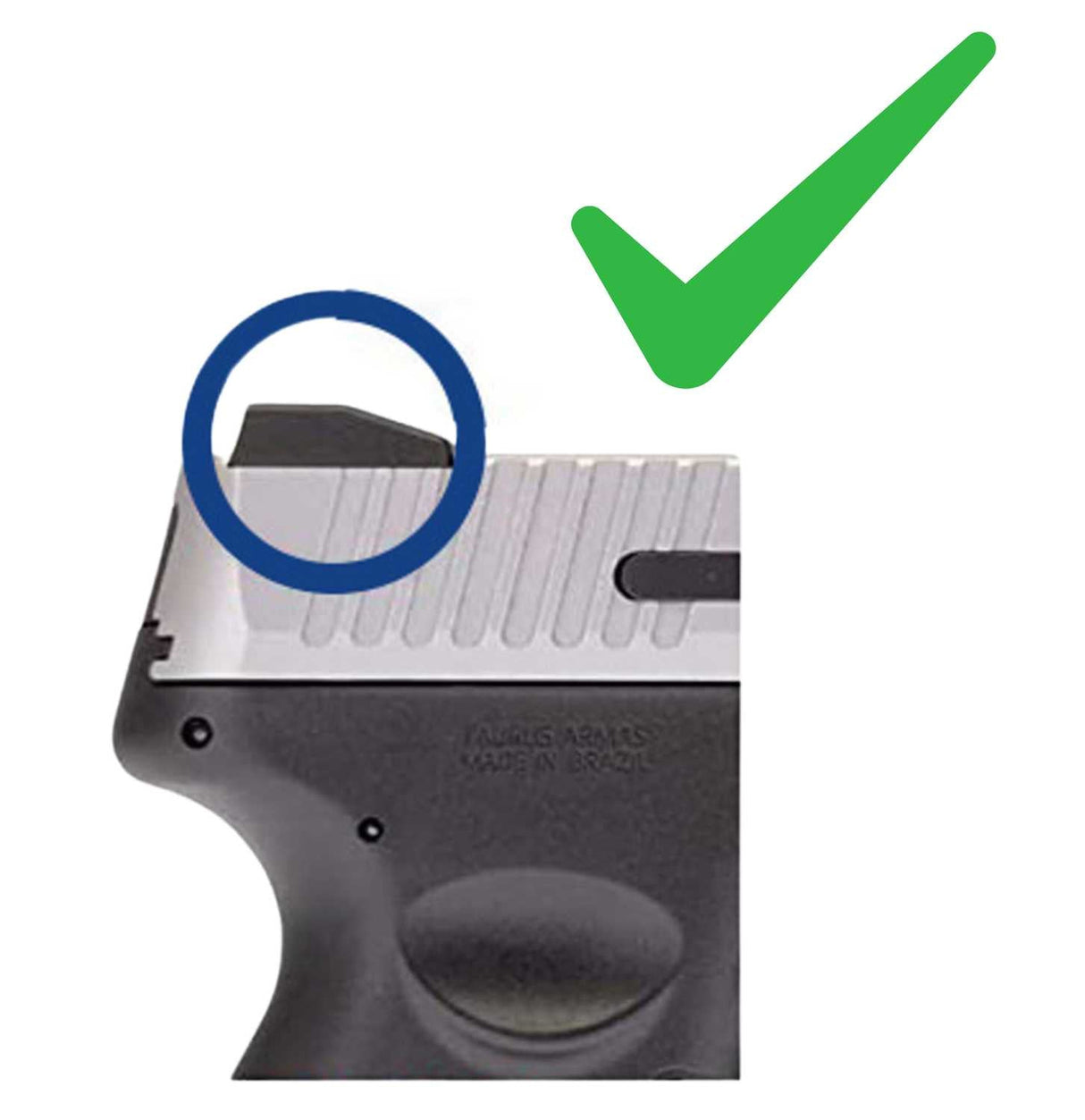Taurus [G3 G2S G2C TX22] red dot mount [20.5 mm] | Trijicon RMR footprint - Ubitzu
