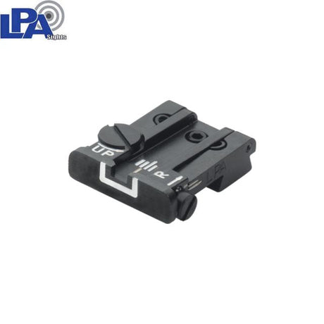 Taurus PT92 PT100 & 58 adjustable rear sight | white lines - Ubitzu