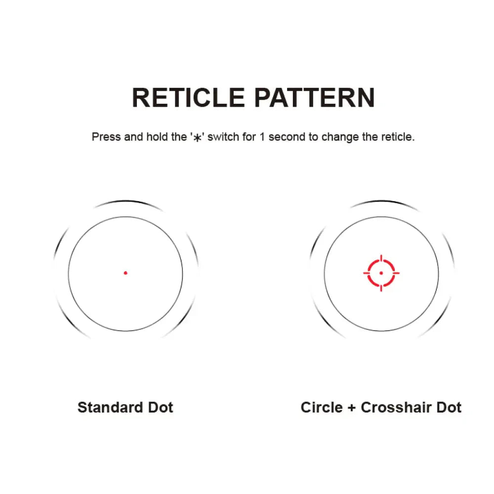 Vector Optics Nautilus 1x30 Scope Double Reticle red dot - Ubitzu