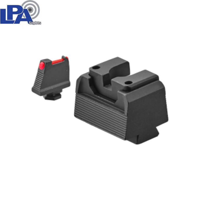 Walther PDP semi-adjustable co-witness sights | fiber optic - Ubitzu
