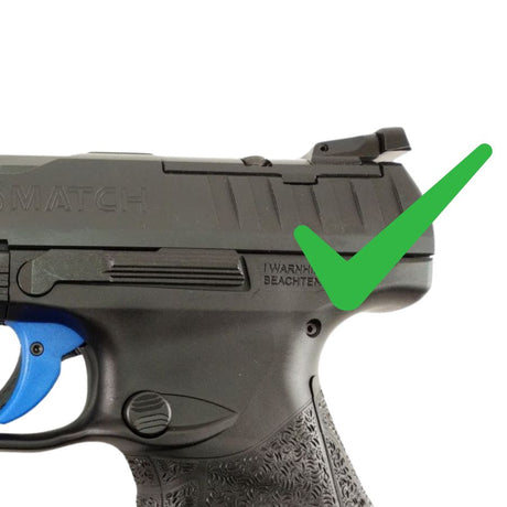 Walther PPQ [Q4 & Q5] Optics Ready plate | Docter footprint - Ubitzu